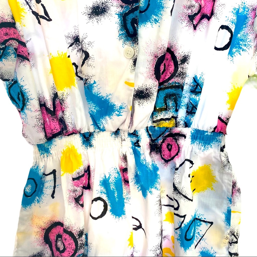 80s VINTAGE ROMPER - Picture 7 of 8